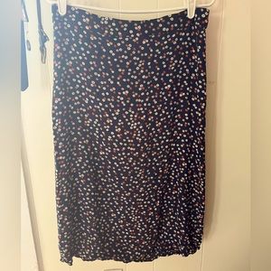 Madewell midi skirt